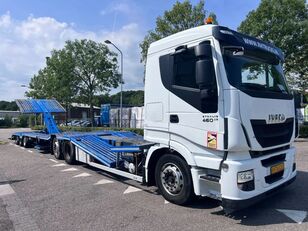 IVECO Stralis 460 6X2 EURO 6 + GS MEPPEL - TRUCK-TRANSPORTER car transporter