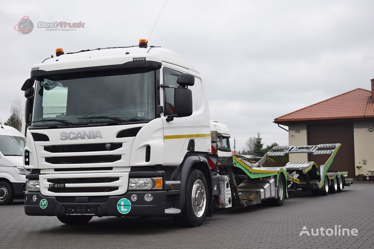 Scania P410 / TruckTransport / AutoTransporter / CAR CARRIER car transporter