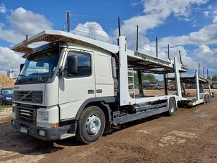 Volvo FM12  car transporter + car transporter trailer