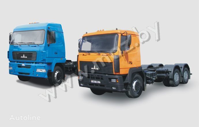 new MAZ 6312 chassis truck