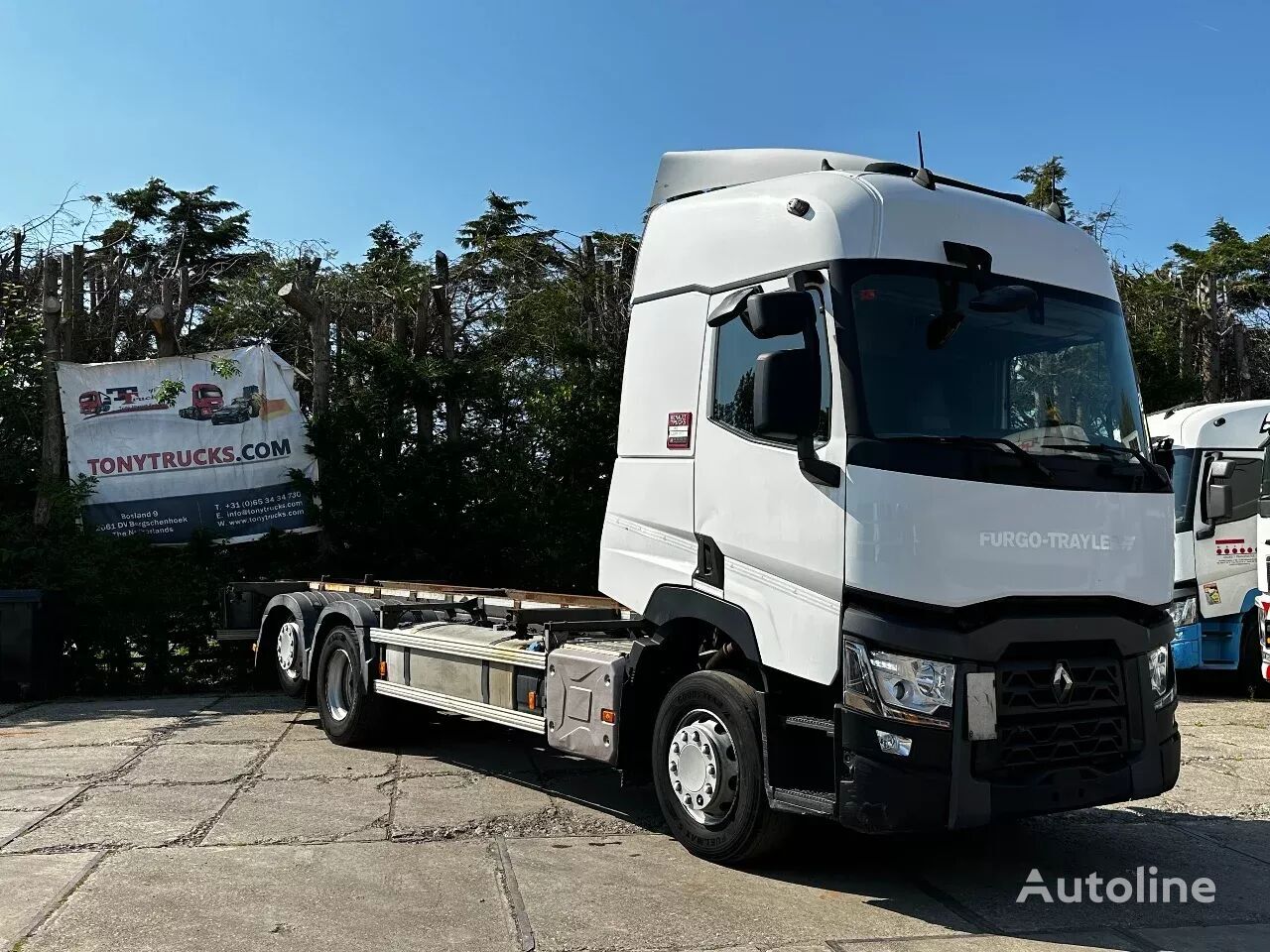 Renault T440 6X2 Swap chassis Retarder D13 Engine Euro6 chassis truck