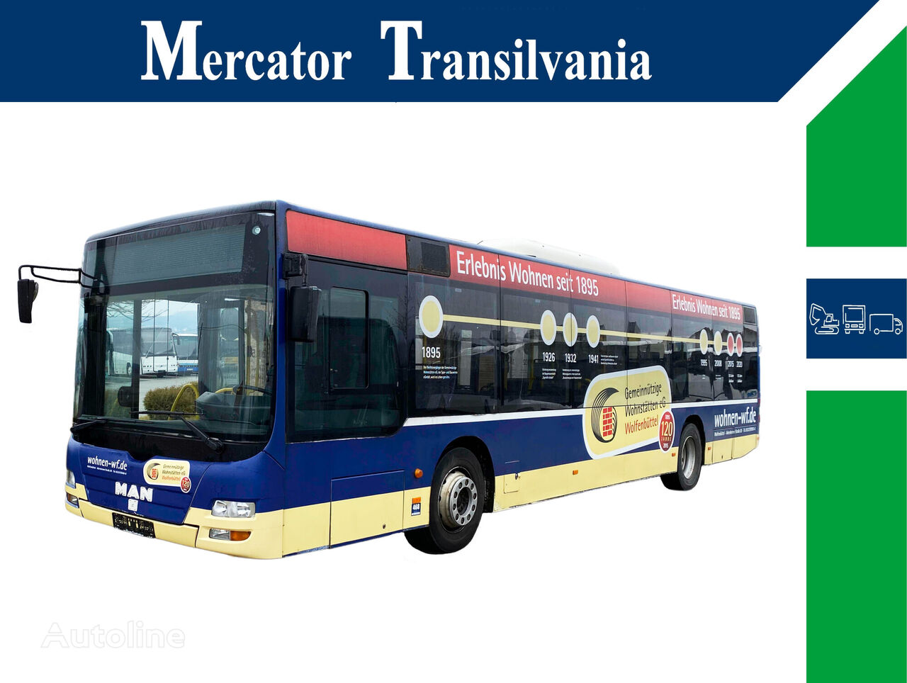 MAN A21 | Clima | Rampa pentru oameni cu dezabilitati | city bus