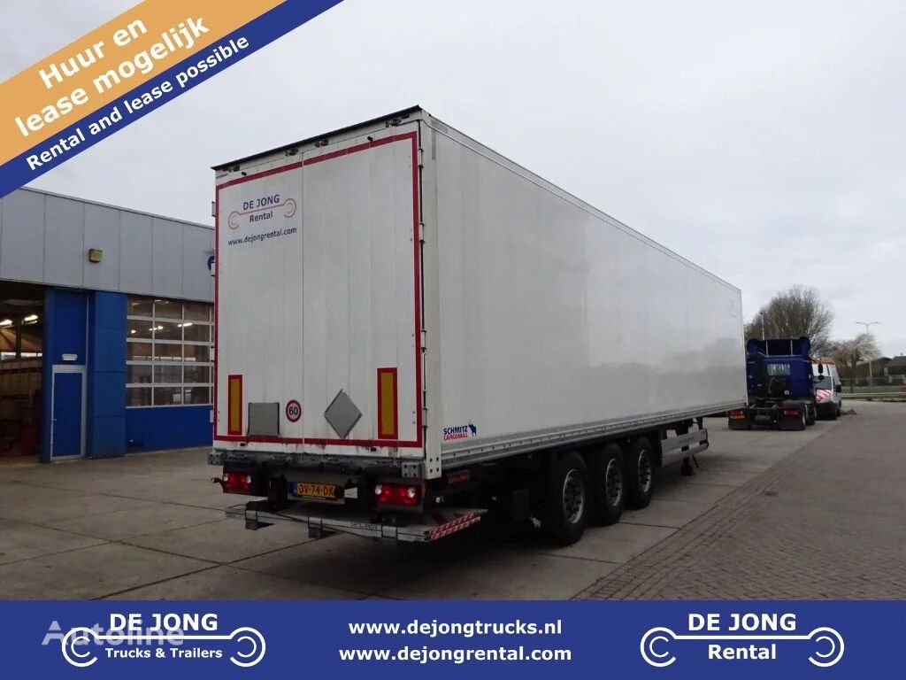 Schmitz Cargobull SCB*S3B Box / Dhollandia Laadklep / Huur(koop) mogelijk closed box semi-trailer