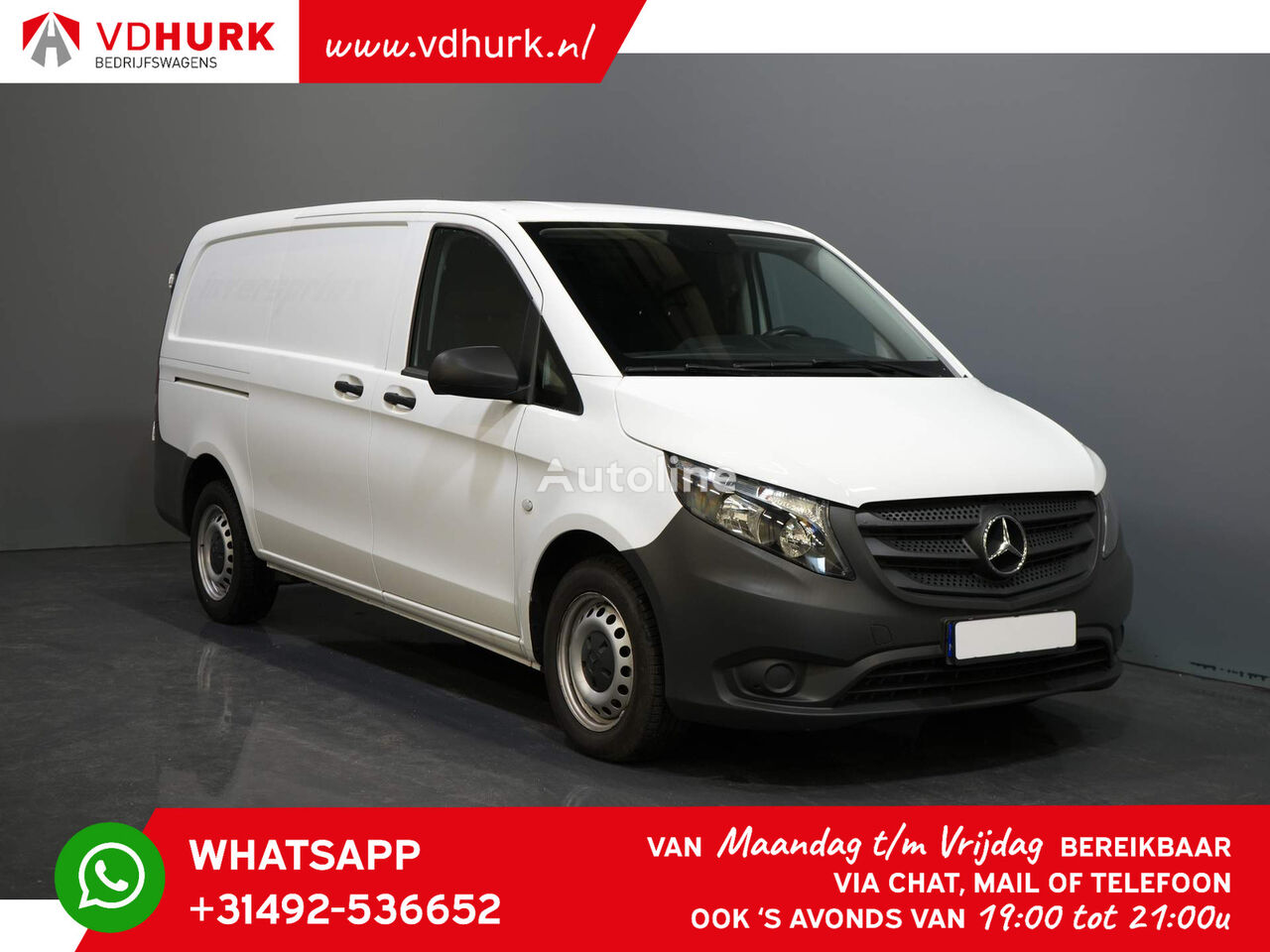 Mercedes-Benz Vito 110 CDI L2 DEMO Deuren/ Airco closed box van