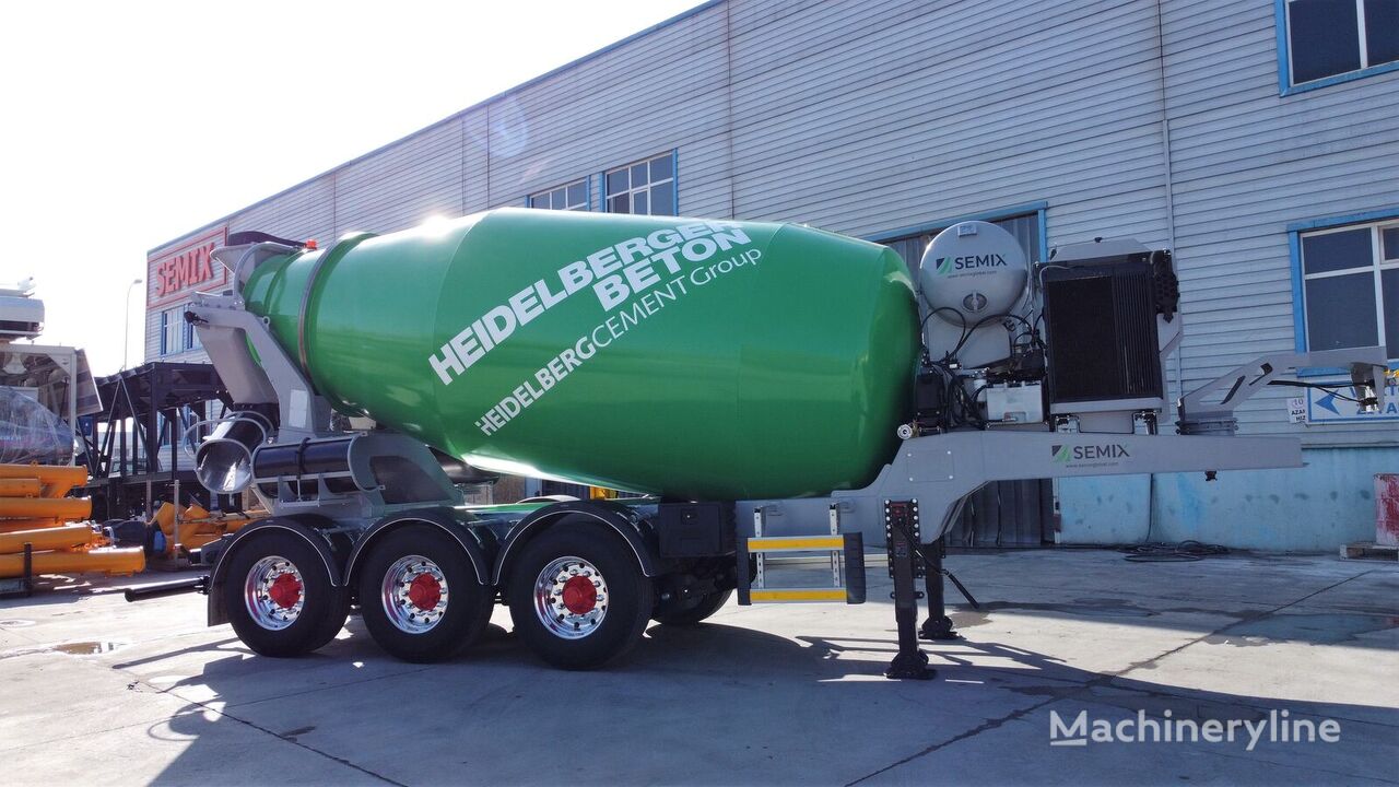 new Semix Malaxeur concrete mixer semi-trailer