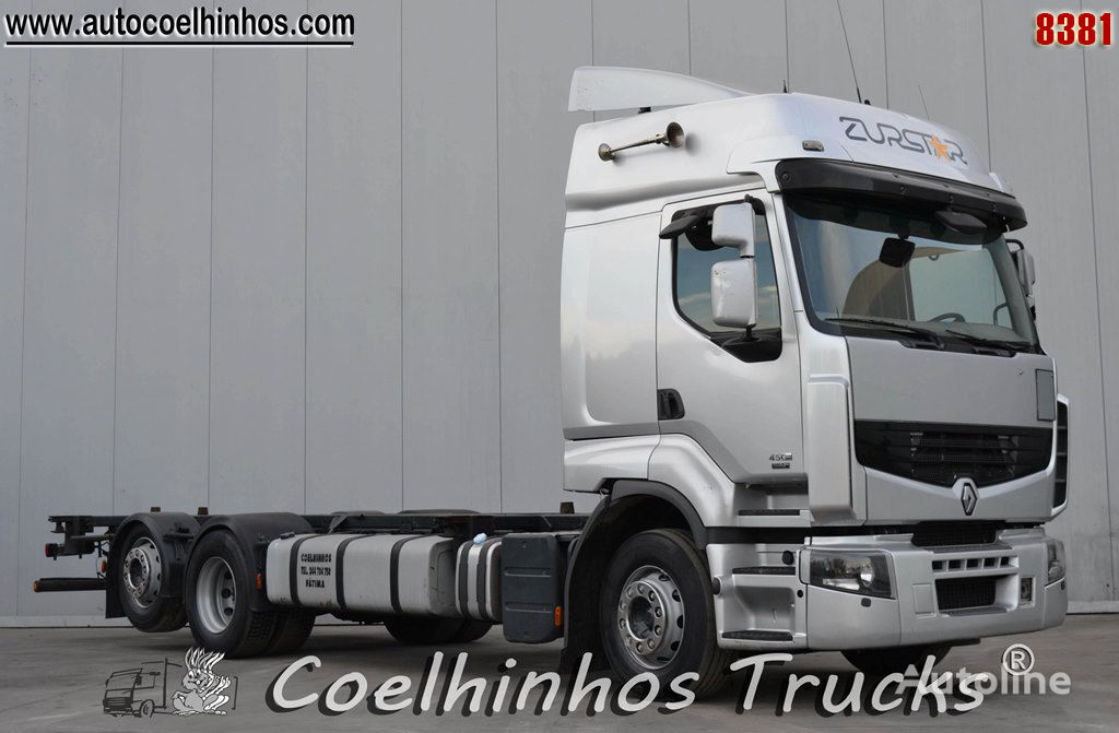 Renault Premium 450DXi  container chassis