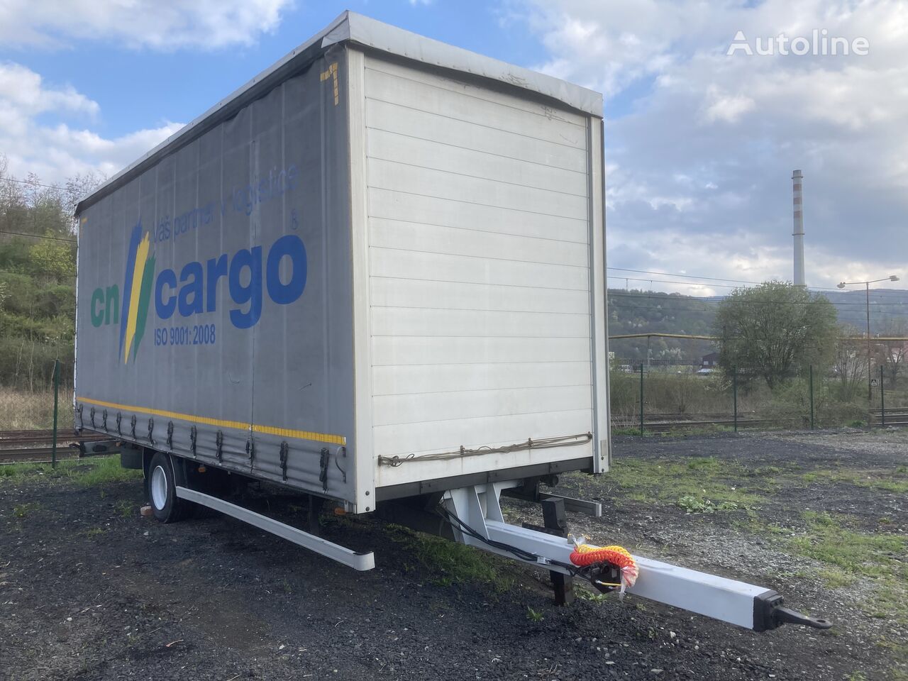 GTS 9,5 t*1x BPW*velkoobjem  curtain side trailer