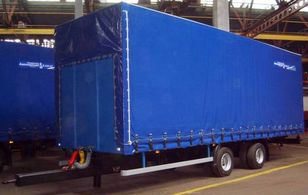 new KamAZ СЗАП-83062 curtain side trailer