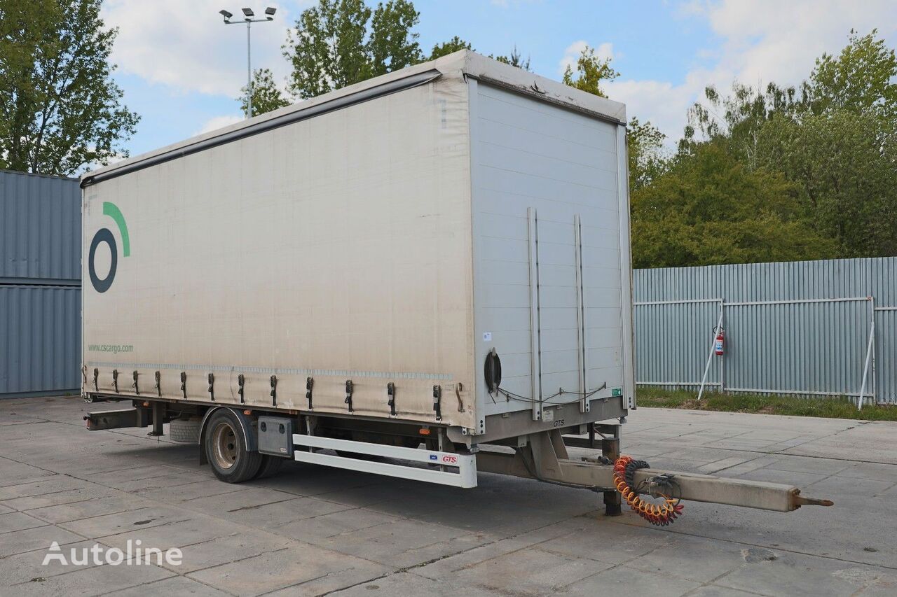 Schmitz Cargobull 10 TONS, 18 PALET, AXLES SAF curtain side trailer