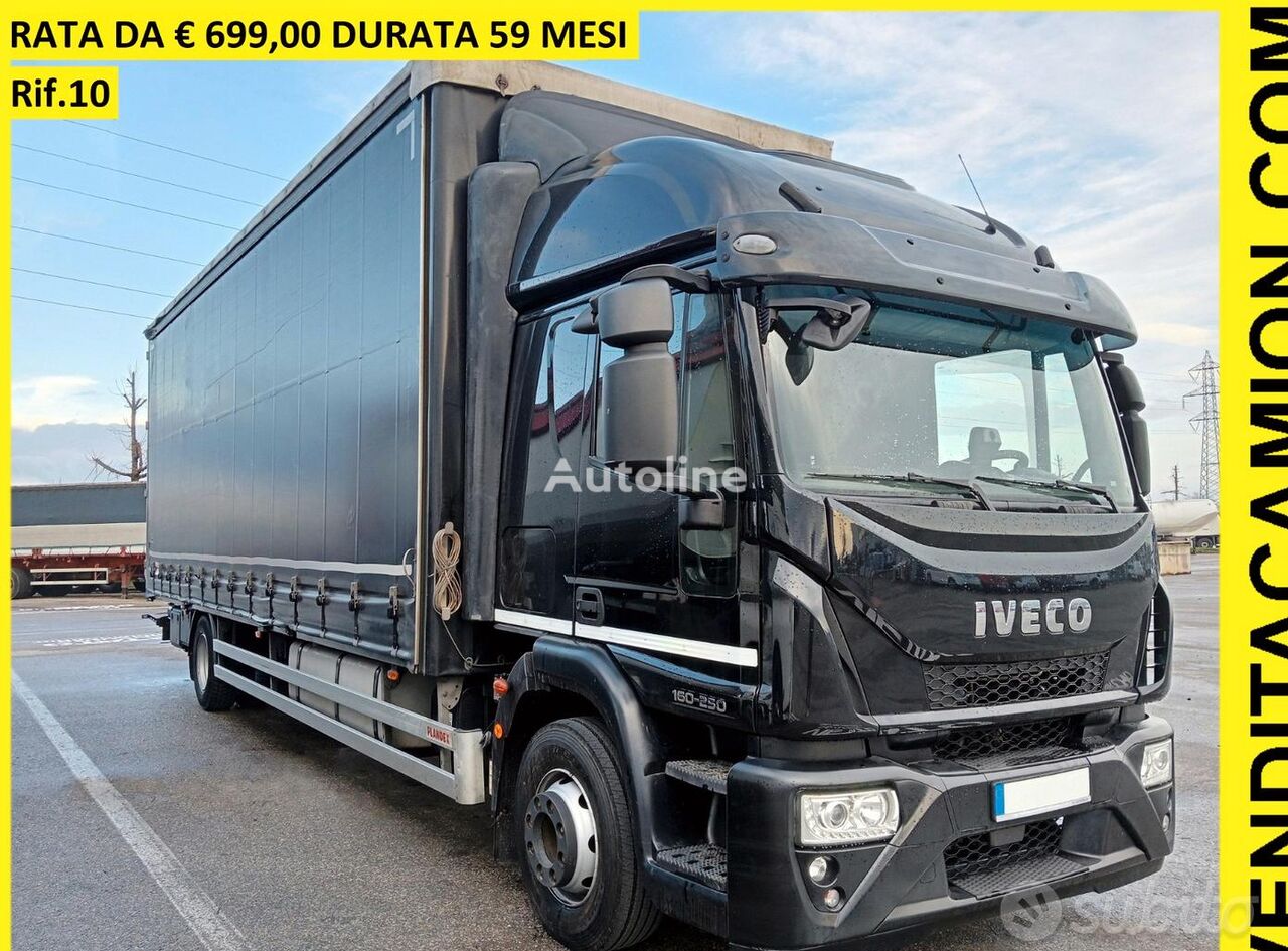 IVECO eurocargo 160-250 centinato curtainsider truck