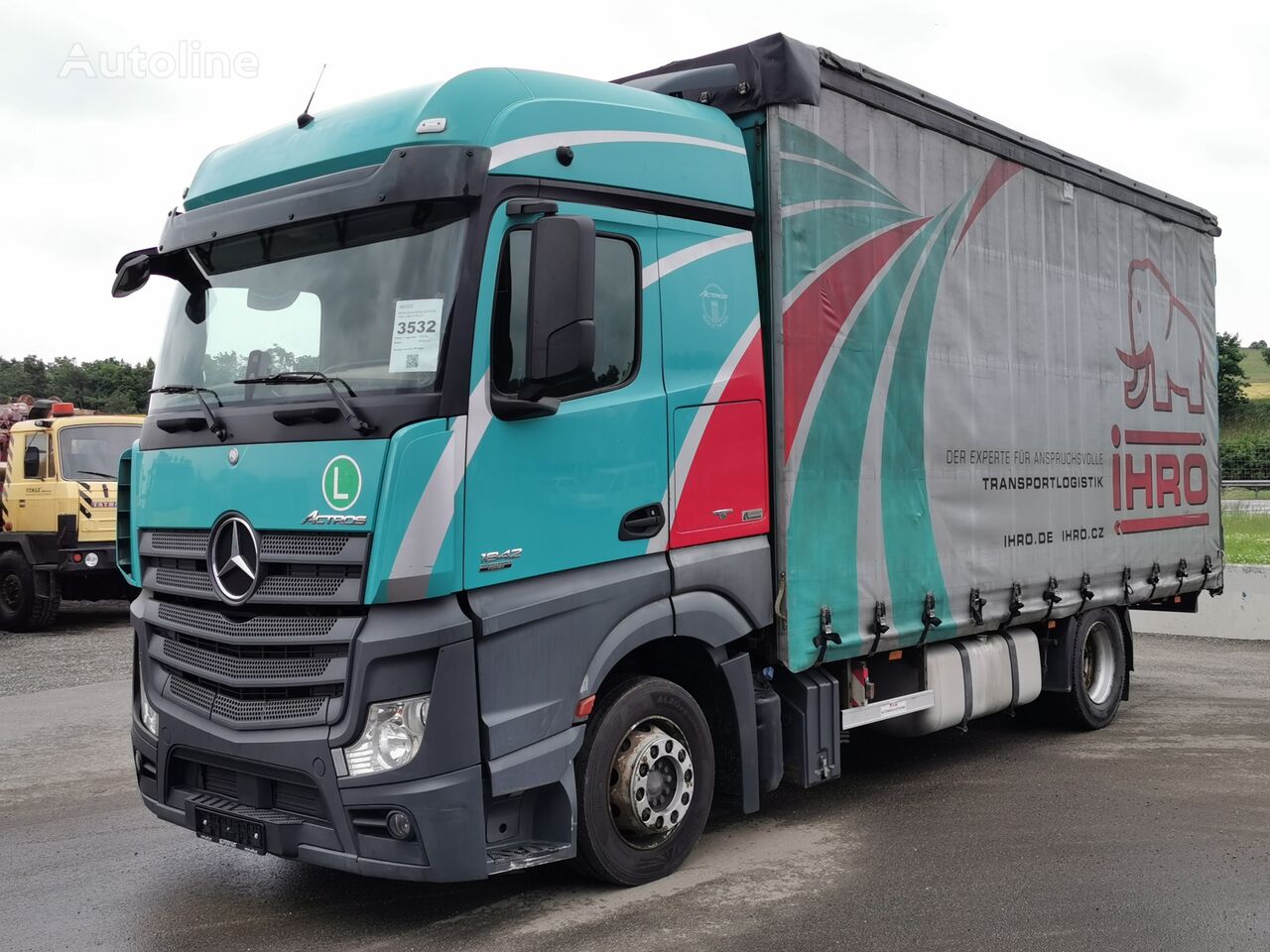 Mercedes-Benz ACTROS 1842 L/NR curtainsider truck