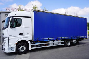 Mercedes-Benz Actros 2545 6x2 E6 / Curtainsider 21 europallets / Tail lift 1,5 curtainsider truck