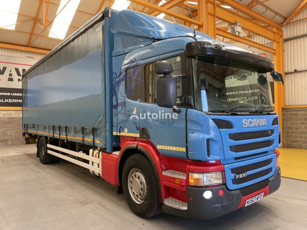 Scania P230  curtainsider truck