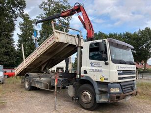 DAF CF 85.340 Tipper + Crane Fassi F110 dump truck