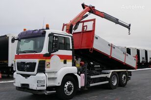 MAN TGS 26.440 Tipper + crane  dump truck