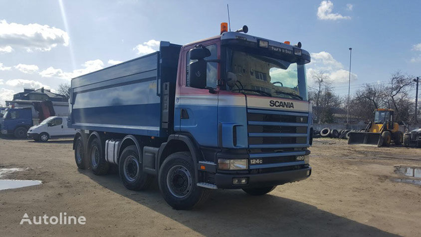 Scania R 124 dump truck
