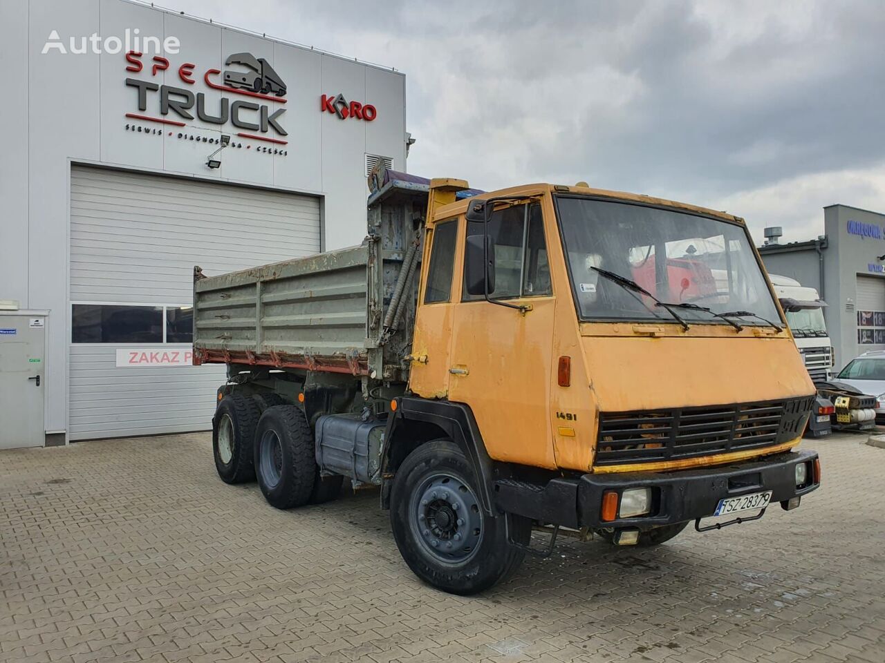 Steyr 1491 dump truck