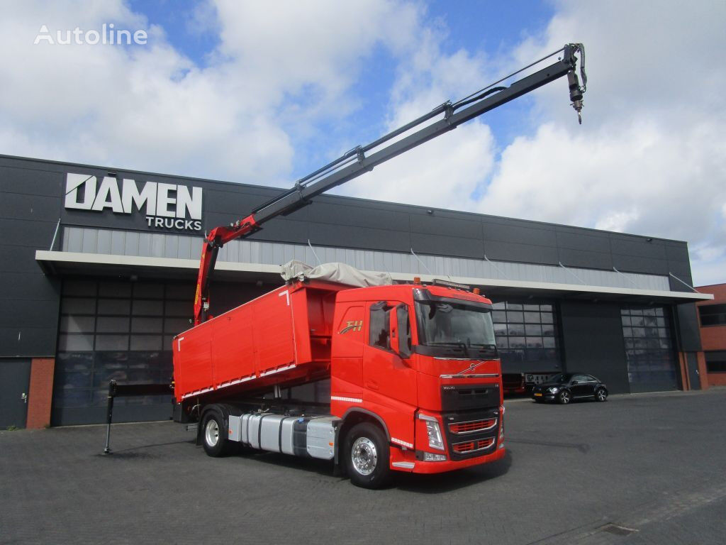 Volvo FH 540 Euro 6 Kipper / Kraan dump truck