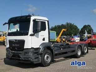 MAN 26.480 GS BL 6x2, Hyva Titan 20960-S, Klima hook lift truck