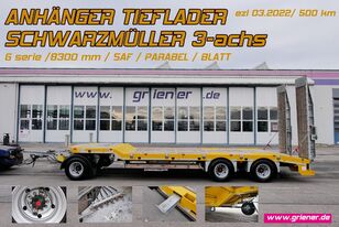 new Schwarzmüller G serie /8300 mm / SAF / PARABEL / BLATT 3x10to low loader trailer