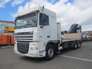 DAF XF105 410 platform truck