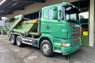 Scania R420 skip loader truck