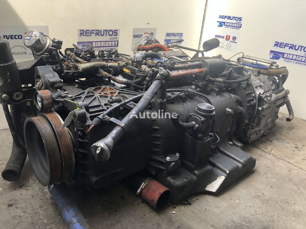 Mercedes-Benz M447 HLAG engine for bus