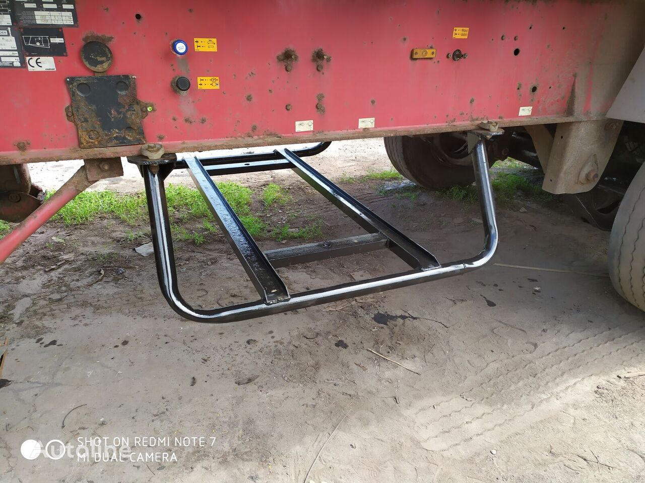 korzyna pid zapasku fasteners for Schmitz Rotos semi-trailer