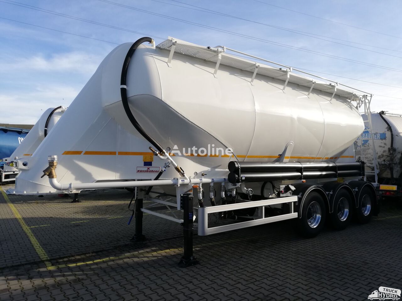 new Kässbohrer SSL 35 NOWA !!! ODBIÓR NATYCHMIASTOWY !!! cement tank trailer
