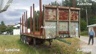 Montenegro SP-35-10.5P timber semi-trailer