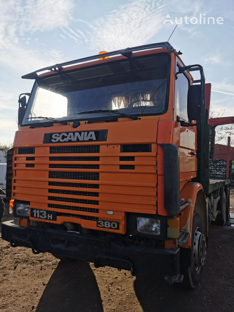 Scania 113H timber truck