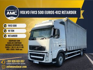 VOLVO FH13 500 EURO5 4X2 RETARDER curtainsider truck