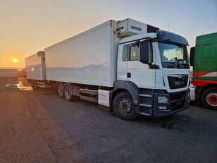MAN TGS 26.440 6x2 Lenk- Liftachse refrigerated truck + trailer