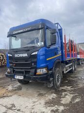 new SCANIA G500 timber truck + timber trailer