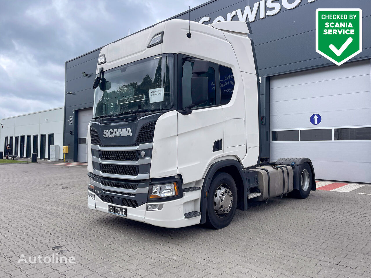 Scania R450 / STANDARD / RETARDER / 750L+750L truck tractor