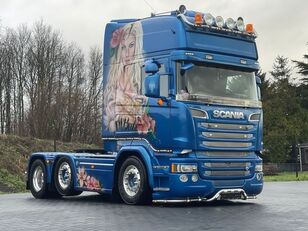 Scania R520 6X2/4, FULL AIR, RETARDER, ALCOA WHEELS, KING OF THE ROAD truck tractor